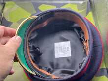 Charger l'image dans la galerie, Genuine British Army Signals Peaked Dress Cap - Size 57cm - The Militaria Shop