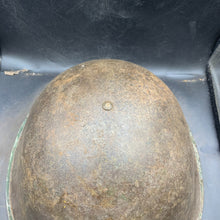 Load image into Gallery viewer, Original WW2 British/Canadian Army Mk3 "Turtle" Combat Helmet - The Militaria Shop