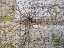 Charger l'image dans la galerie, Original WW2 British Army GSGS OS Map of England & Wales - Winchester - The Militaria Shop