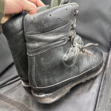 Load image into Gallery viewer, Austrian Army Black Leather Heavy Duty Combat Boots - Size EU 42 - UK 8 - The Militaria Shop