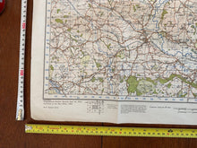 Load image into Gallery viewer, Original WW2 British Army OS Map of Great Britain - Debry - The Militaria Shop