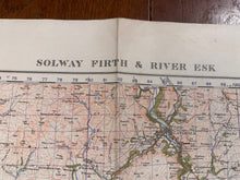 Charger l'image dans la galerie, Original WW2 British Army GSGS OS Map of Scotland - Solway Firth & River Esk - The Militaria Shop