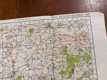Charger l'image dans la galerie, Original WW2 British Army GSGS OS Map of England - Yeovil & Blandford - The Militaria Shop