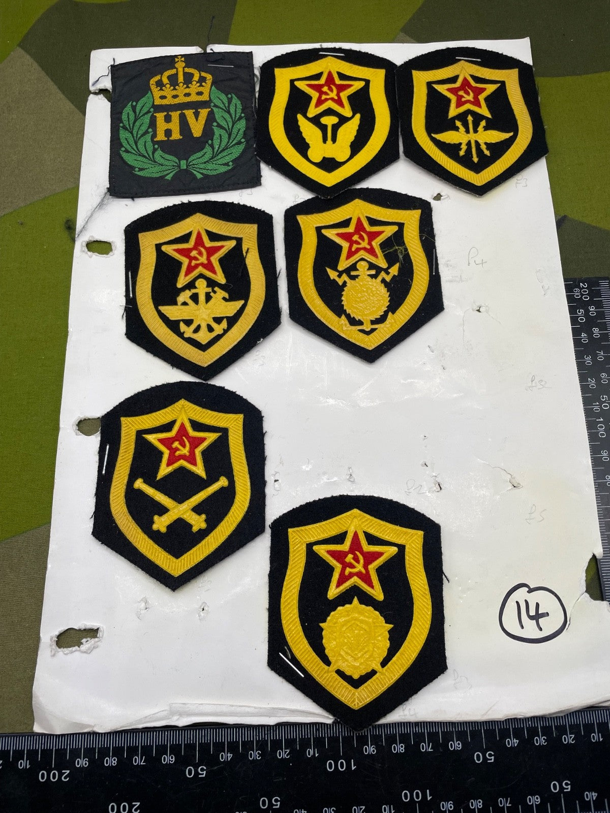 Original Group of Russian Army Badges - The Militaria Shop