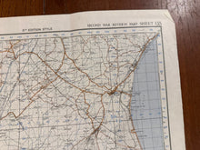 Load image into Gallery viewer, Original WW2 British Army GSGS OS Map of England & Wales - Hastings - The Militaria Shop