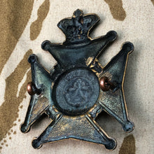 Load image into Gallery viewer, Original British Army Victorian The King's Royal Rifle Corps Regiment Cap Badge - The Militaria Shop