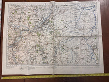 Load image into Gallery viewer, Original WW2 British Army GSGS OS Map of Great Britain - Doncaster - The Militaria Shop