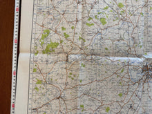 Load image into Gallery viewer, Original WW2 British Army GSGS OS Map of England & Wales - Bedford - The Militaria Shop