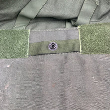 Load image into Gallery viewer, Genuine British Army Surplus OD Green Gas Mask Bag Haversack - The Militaria Shop