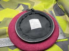 Load image into Gallery viewer, Original British Army Parachute Regiment / Airborne Forces Red Beret - Size 57cm - The Militaria Shop