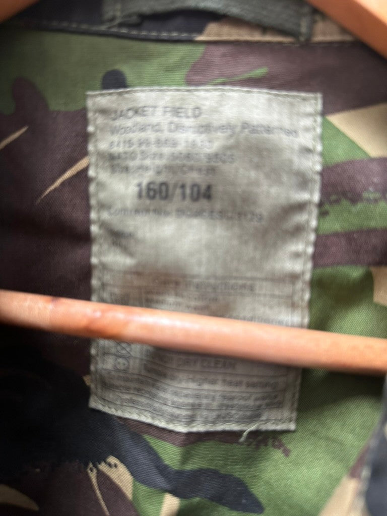 Genuine British Army DPM Camouflaged Combat Field Jacket - Size 160/104 - The Militaria Shop