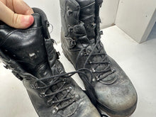 Load image into Gallery viewer, German Army Black Leather Army Heavy Duty Combat Boots Meindl - Size EU 48 UK 13 - The Militaria Shop