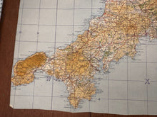 Load image into Gallery viewer, Original WW2 British Army RAF Navy Base Map of England - Devon - Plymouth - The Militaria Shop