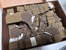 Load image into Gallery viewer, Original British Army WD Marked WW2 Pattern Sock Suspenders - Unissued from Box - The Militaria Shop