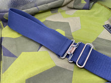 Load image into Gallery viewer, Original British Royal Navy Blue Canvas Stable Belt - Approx 46" Waist - The Militaria Shop