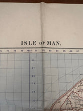 Load image into Gallery viewer, Original WW2 British Army GSGS OS Map of Great Britain - Isle of Man - The Militaria Shop
