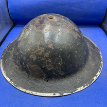 Load image into Gallery viewer, Genuine WWII WW2 British Army Combat Helmet with Liner - The Militaria Shop