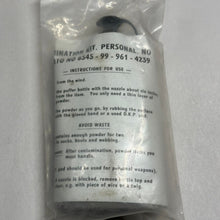 Load image into Gallery viewer, British Army Issue NBC Decontamination Powder Kit Personal No.2 Mk.1 - NEW - The Militaria Shop