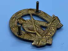 Load image into Gallery viewer, Original South African Commandos UNITAS Cap Badge with Rear Screw Fittings - The Militaria Shop