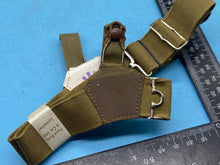 Load image into Gallery viewer, Original British Army WD Marked 1946 Dated Sock Suspenders - Unissued - The Militaria Shop