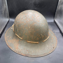 Load image into Gallery viewer, Original WW2 British Home Front Civil Defence Zuckerman Helmet - 1941 Dated - The Militaria Shop