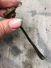 Load image into Gallery viewer, Original WW1 British Army SMLE Enfield Brass Oil Bottle - EFD Marked - The Militaria Shop