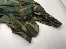 Load image into Gallery viewer, Original US Army Vietnam War Era M1 Camo Helmet Cover - Local Find - Combat Worn - The Militaria Shop