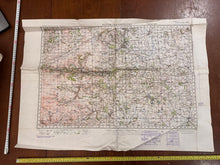 Load image into Gallery viewer, Original WW2 British Army GSGS OS Map of Great Britain - Wrexham & Oswestry - The Militaria Shop