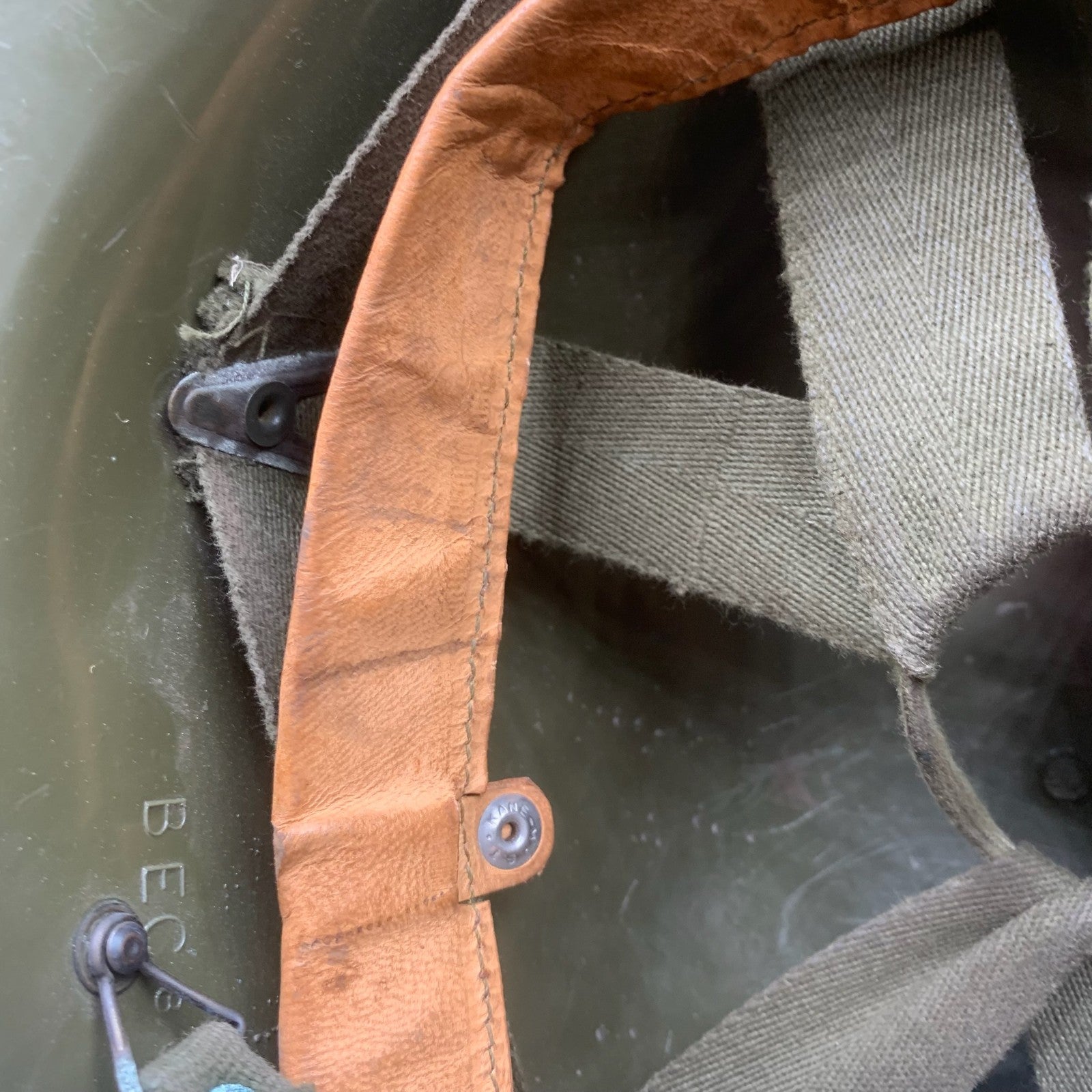 Genuine Dutch Army M53 Euroclone of US M1 Camouflaged Helmet & Liner Set - The Militaria Shop