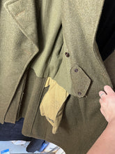 Load image into Gallery viewer, Original WW2 Canadian Army Greatcoat - 1943 Dated - 39" Chest - The Militaria Shop