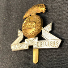 Load image into Gallery viewer, Original WW2 British Army Cap Badge - Lancashire Fusiliers - The Militaria Shop