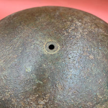 Load image into Gallery viewer, Original British / Canadian Army WW2 Soldiers Military Combat Mk3 Turtle Helmet - The Militaria Shop