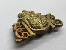 Load image into Gallery viewer, British Army Cap Badge - 1st City of Edinburgh Artillery Volunteers - The Militaria Shop