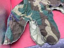 Load image into Gallery viewer, Original US Army M1 Camo Helmet Cover - Vietnam Found - Combat Worn - The Militaria Shop