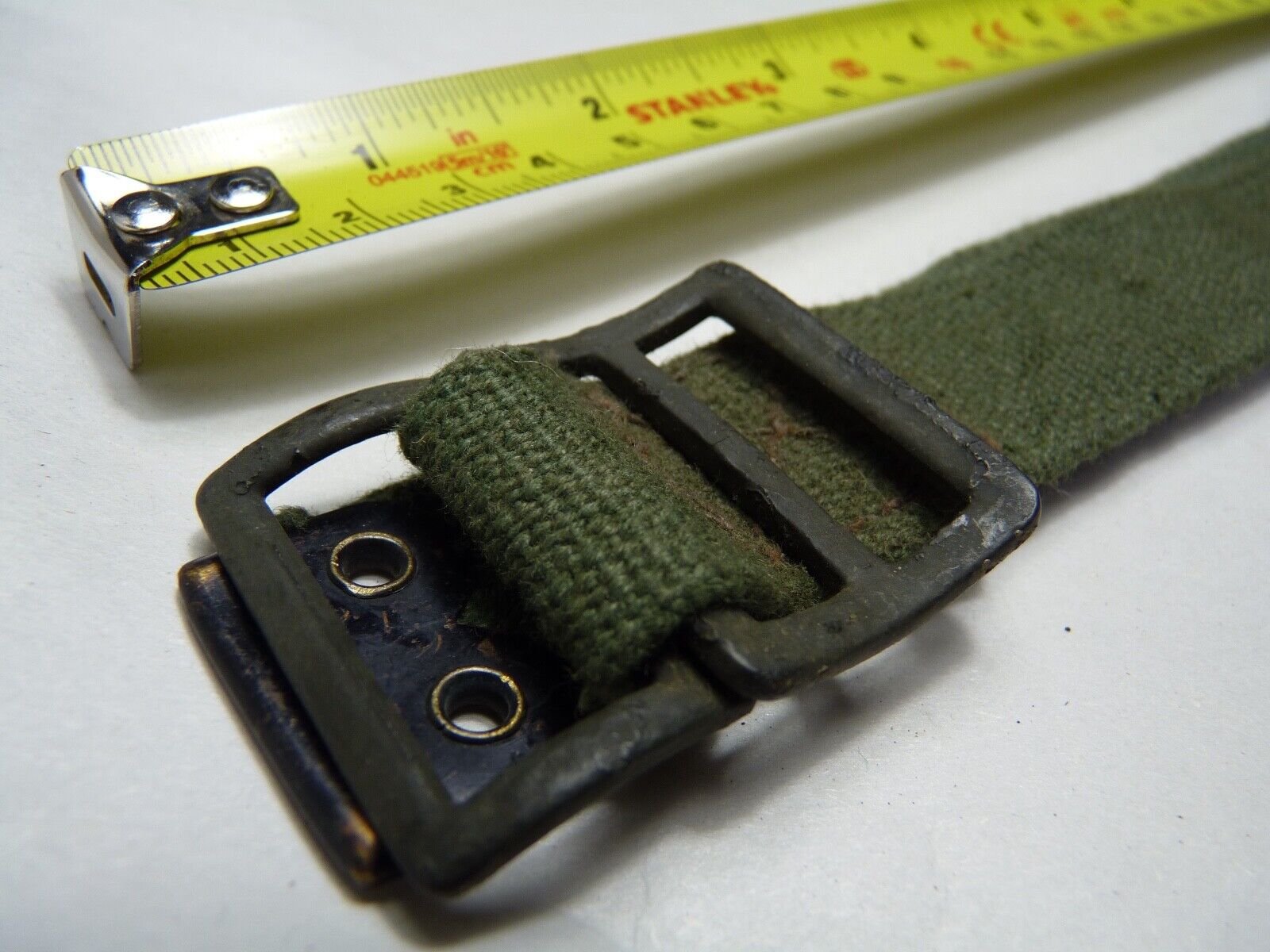 Original WW2 British Army 44 Pattern Shoulder / Extended Equipment Strap - 1945 - The Militaria Shop