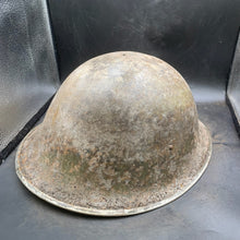 Load image into Gallery viewer, Original WW2 British/Canadian Army Mk3 Turtle Combat Helmet - The Militaria Shop