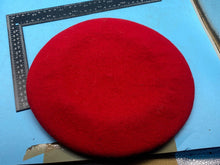 Load image into Gallery viewer, Original British Army Red Beret - Wool Knitted Scarlet - Size 55 - The Militaria Shop