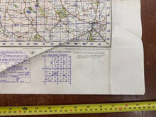 Load image into Gallery viewer, Original WW2 British Army GSGS OS Map of Great Britain - Wrexham & Oswestry - The Militaria Shop