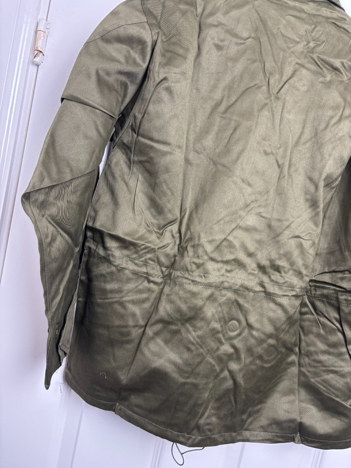 Genuine Unissued U.S Army OD Green Coat Mans Field Jacket Size ES - The Militaria Shop