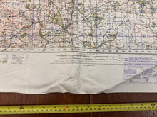 Load image into Gallery viewer, Original WW2 British Army GSGS OS Map of Great Britain - Wrexham & Oswestry - The Militaria Shop