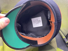 Lade das Bild in den Galerie-Viewer, Original British Army Royal Engineers Peaked Cap - Size 55cm - The Militaria Shop