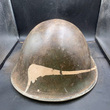 Load image into Gallery viewer, Original WW2 British/Canadian Army Mk3 "Turtle" Combat Helmet - The Militaria Shop