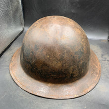 Load image into Gallery viewer, Original British Army WW2 Combat Steel Helmet - The Militaria Shop