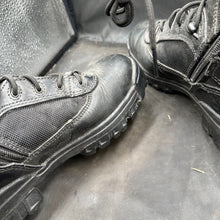 Load image into Gallery viewer, Army Black Leather High Top BATES Combat Boots - Size EU 37 - UK 3 - The Militaria Shop