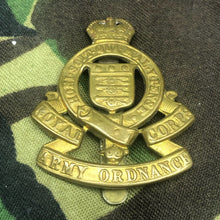 Load image into Gallery viewer, Original WW2 British Army Cap Badge - Royal Army Ordnance Corps RAOC - The Militaria Shop