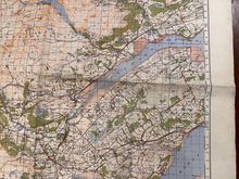 Load image into Gallery viewer, Original WW2 British Army GSGS Map of Scotland - Strathpeffer & Invergordon - The Militaria Shop