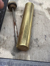 Load image into Gallery viewer, Original WW1 British Army SMLE Enfield Brass Oil Bottle - EFD - The Militaria Shop