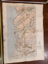 Load image into Gallery viewer, Original WW2 British Army GSGS OS Map of Great Britain - Barmouth & Aberystwtrh - The Militaria Shop