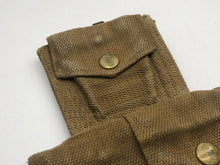 Load image into Gallery viewer, Genuine 37 Pattern Army 3 Pocket Rifle Pouch - WW2 British Army Style - The Militaria Shop