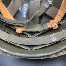 Charger l'image dans la galerie, Genuine Dutch Army M53 Euroclone of WW2 US M1 Camouflaged Helmet & Liner Set - The Militaria Shop